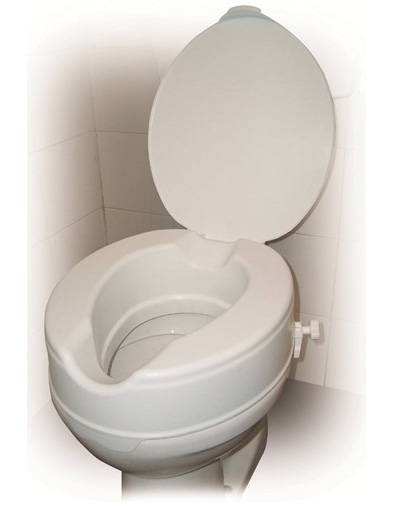 Raised Toilet Seat With 4inch Lid